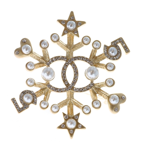 Chanel N°5 Snowflake Brooch