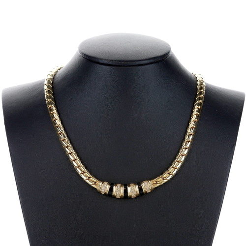 Christian Dior Gold Tone Necklace