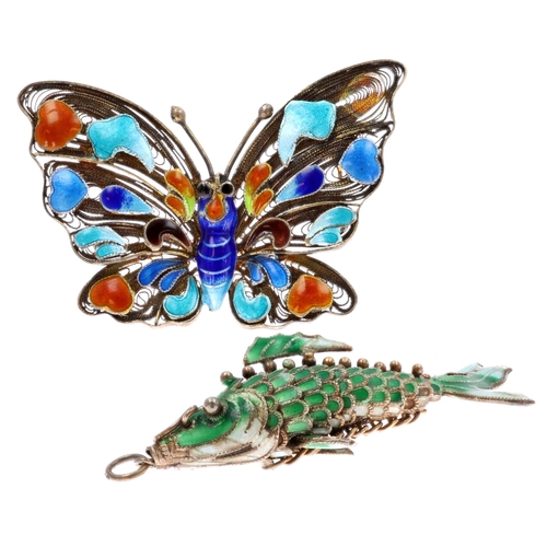 Sterling Silver Chinese Export Jewellery Collection