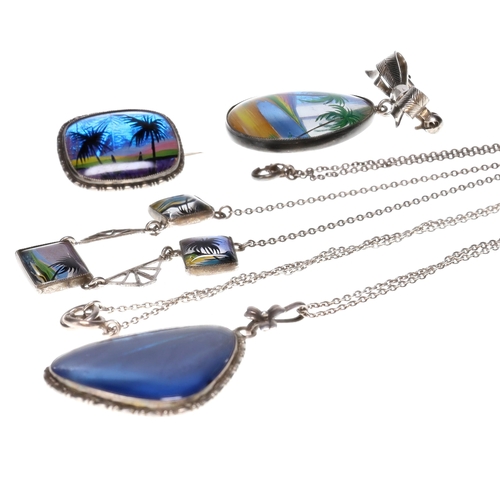 Sterling Silver Butterfly Wing Jewellery Collection