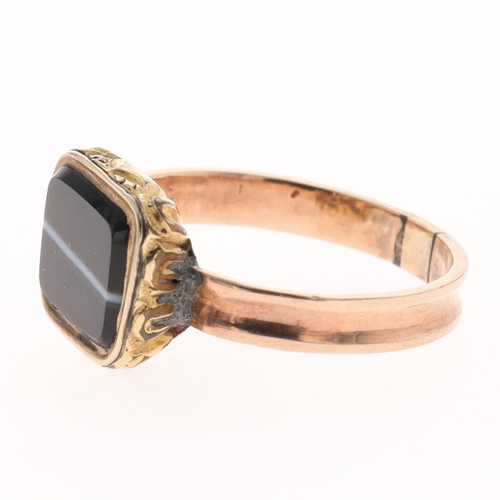 Antique Gold Fob Conversion Ring