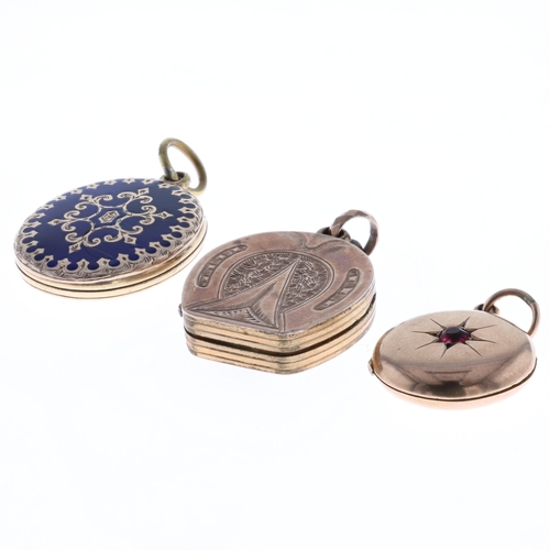 Antique Locket Pendants