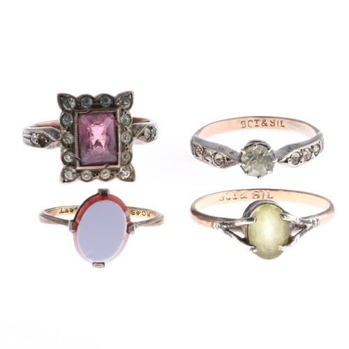 Gold and Silver Ring Assortment