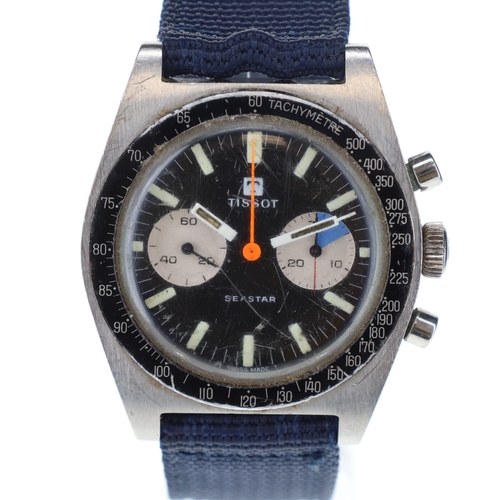 25 - Tissot - Seastar Hand Wind Chronograph Watch, ref. 40508-4X