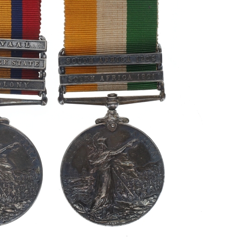212 - Boer War Q.S.A.-K.S.A. Medal Pair