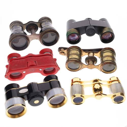 141 - Collection of Opera Glasses with Original Cases