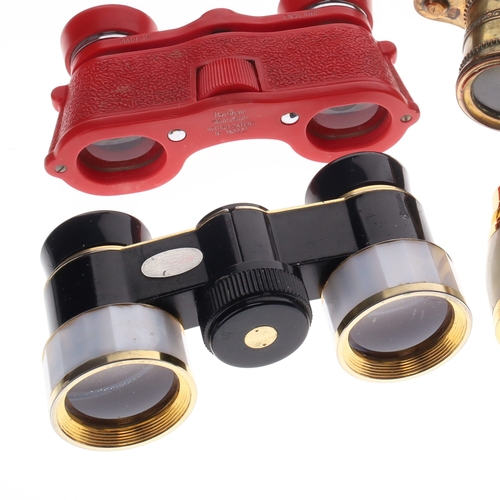 141 - Collection of Opera Glasses with Original Cases