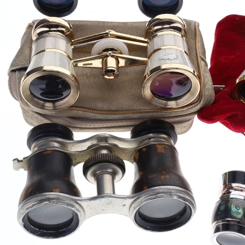 145 - Collection of Opera Glasses with Original Cases