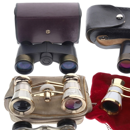145 - Collection of Opera Glasses with Original Cases