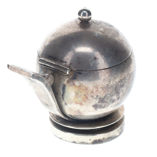 79 - Georg Jensen .925 Sterling Silver Jam Condiment Pot, 102g.