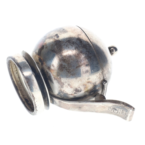 79 - Georg Jensen .925 Sterling Silver Jam Condiment Pot, 102g.