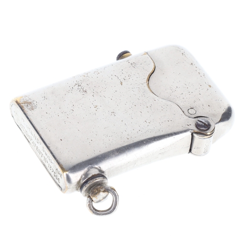 165 - Thorens - Art Deco Semi Automatic Pocket Lighter