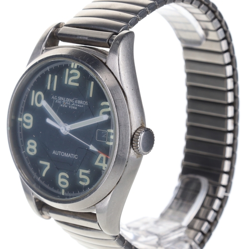 1 - A. G. Spalding & Bros - Field / Military Style Automatic Watch