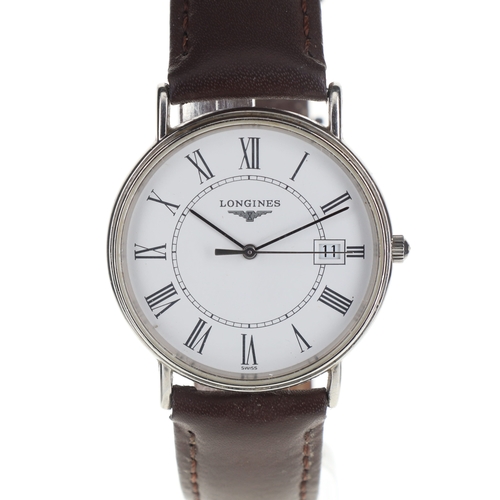 15 - Longines - Presence Dress Quartz Watch, ref. L4.720.4