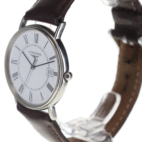 15 - Longines - Presence Dress Quartz Watch, ref. L4.720.4