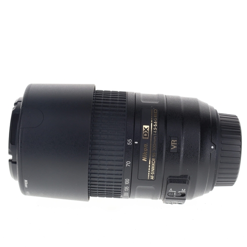 122 - Nikon - DX AF-S Nikkor 55-300mm F/4.5-5.6 G ED VR Auto Focus Zoom Camera Lens
