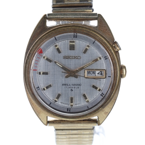 25 - Seiko - Bell-Matic Alarm Automatic Watch, ref. 4006-6010