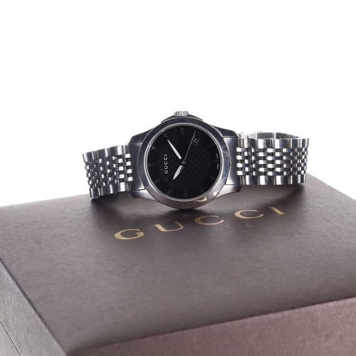 9 - Gucci - G-Timeless Steel Quartz Watch, ref. 126.5