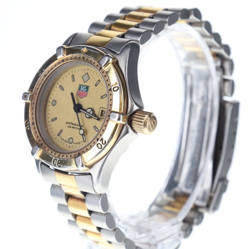 31 - Tag Heuer - Professional 200m Two Tone Quartz Watch, ref. 964.008-2
