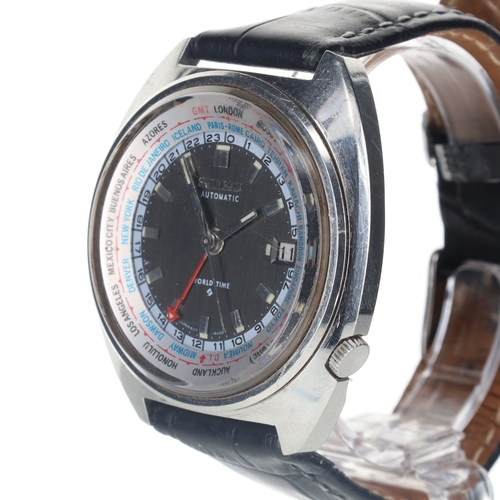 26 - Seiko - World Time Automatic Watch, ref. 6117-6400