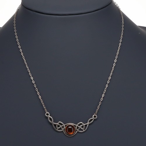 43 - Celtic Amber Silver Jewellery Collection incl. Baltic, Kit Heath, 33g