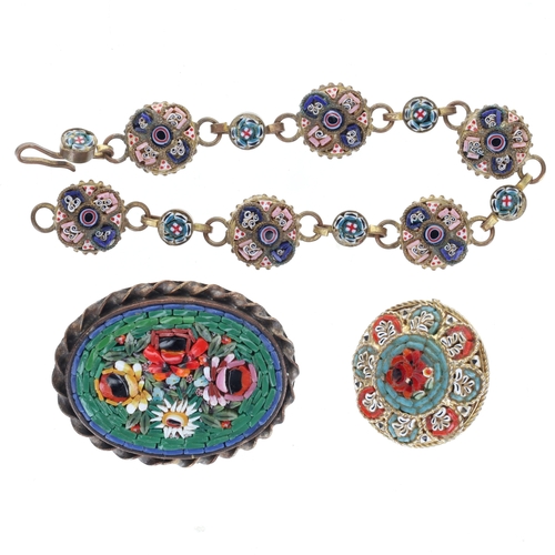 204 - Micro Mosaic Jewellery Collection