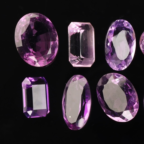 128 - Amethyst Vari-Cut Loose Gemstone Collection