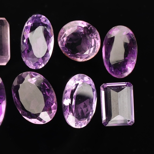 128 - Amethyst Vari-Cut Loose Gemstone Collection