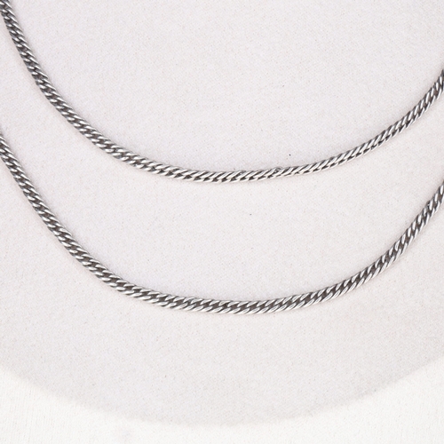 208 - Antique Silver Guard Chain, 20g
