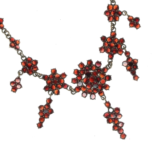 376 - Antique Jewellery Collection including Bohemian Garnet, Animal, Saphiret Glass