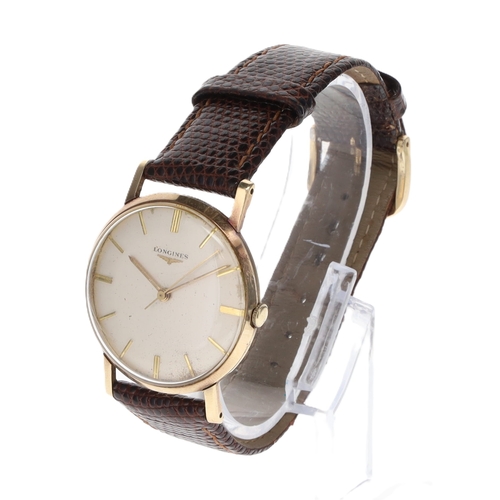 52 - Longines - 9ct Gold Watch