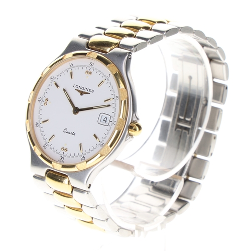 57 - Longines - Conquest Two Tone Quartz Watch, ref. L1.614.3