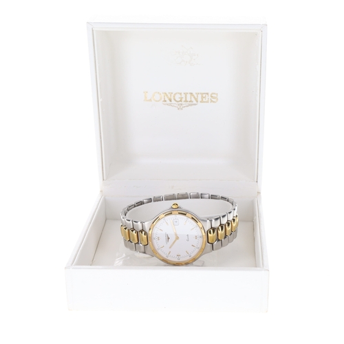 57 - Longines - Conquest Two Tone Quartz Watch, ref. L1.614.3