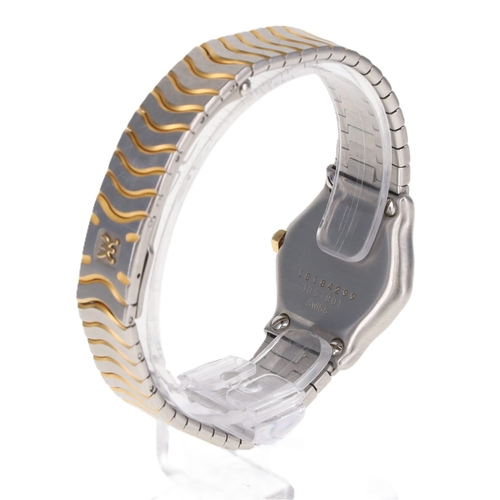 39 - Ebel - Wave 18ct Gold and Steel Dress Watch, ref. 1057901