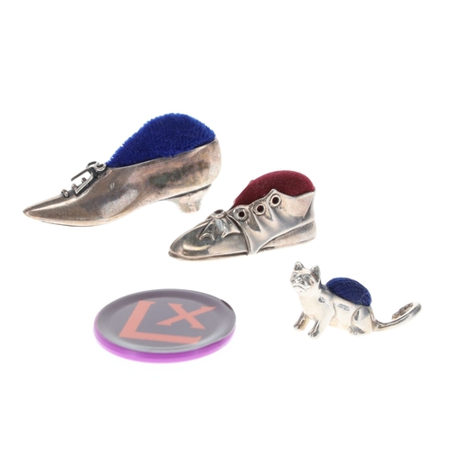 12 - Silver Novelty Pin Cushions, 34g