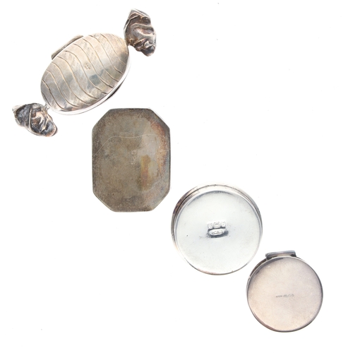5 - Antique and Later Silver Pill and Trinket Boxes, 59g