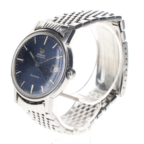 105 - Omega - Geneve Blue Dial Watch, ref. 166.070