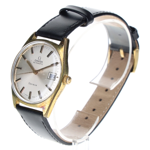 111 - Omega - Geneve Gold Tone Automatic Watch, ref. 166.041