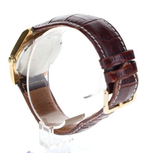 112 - Omega - Geneve Gold Tone Watch