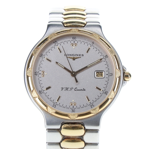 63 - Longines - Conquest Two Tone Watch, ref. L1.613.3