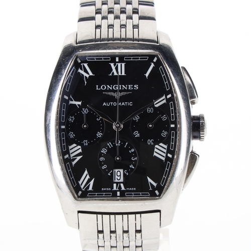 64 - Longines - Evidenza Chronograph Automatic Watch, ref. L650.2