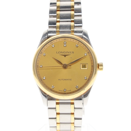 68 - Longines - Master Collection Champagne Dial Automatic Watch, ref. L2.518.5