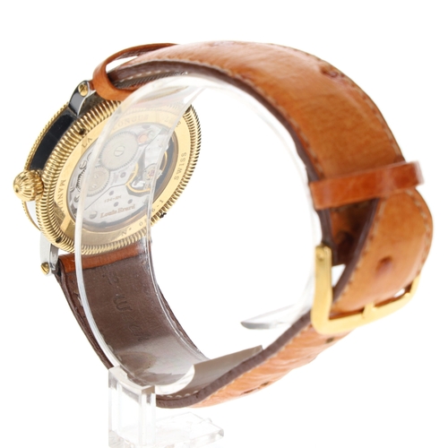 70 - Louis Erard - La Longue Ligne Regulator MOP Dial Hand-Wind Watch, ref. 0896-1