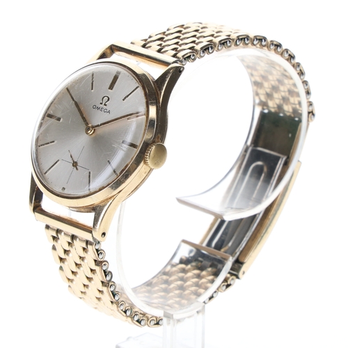 81 - Omega - 9ct Gold Cal. 266 Watch