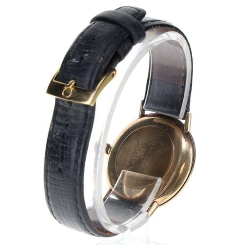 85 - Omega - 9ct Yellow Gold Geneve Watch