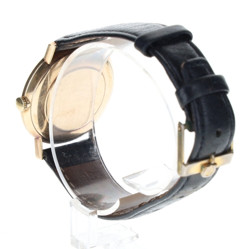 86 - Omega - 9ct Yellow Gold Watch