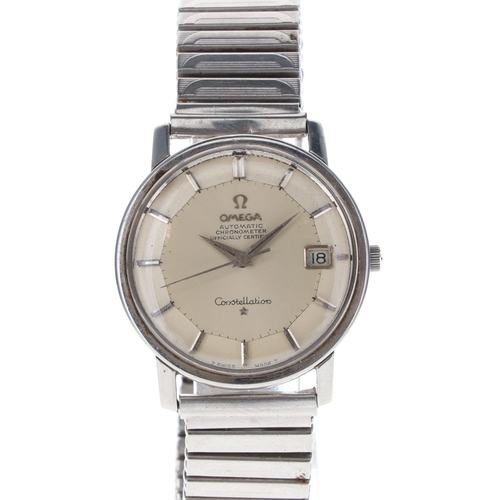 94 - Omega - Constellation Pie Pan Dial Automatic Watch, ref. 168.010