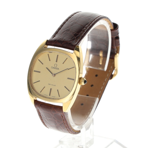 97 - Omega - De Ville Oval Dial Hand Wind Dress Watch, ref. 111.0132