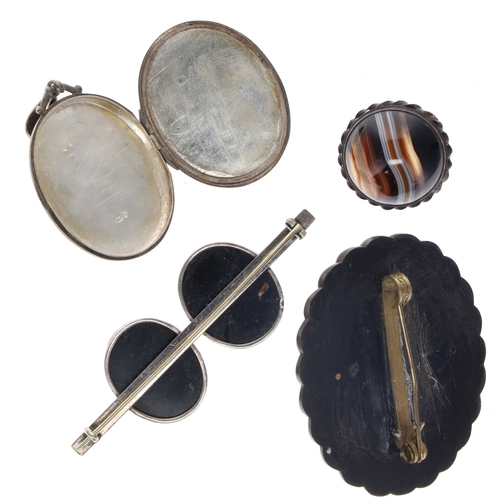 375 - Antique Jewellery Collection including Rolled Gold, Silver, Micro Mosaic, Cameo