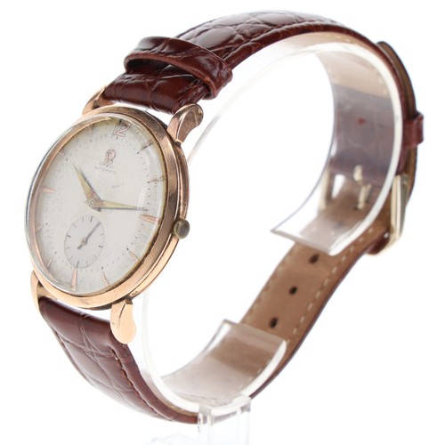 77 - Omega - 14K Gold Bumper Automatic Watch, ref. 2398
